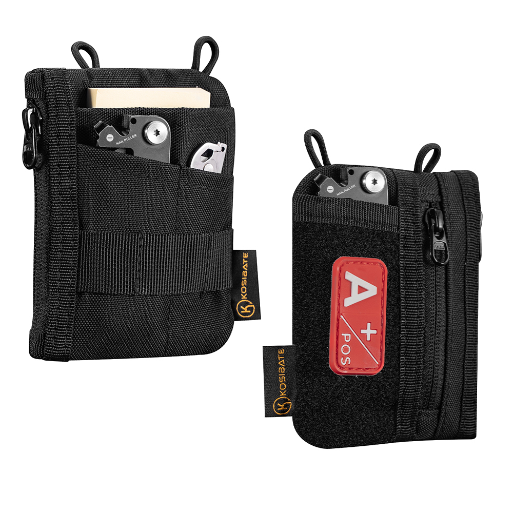 Edc Concealed Carry Bag - حقيبة تنظيم EDC مع منطقة رقع