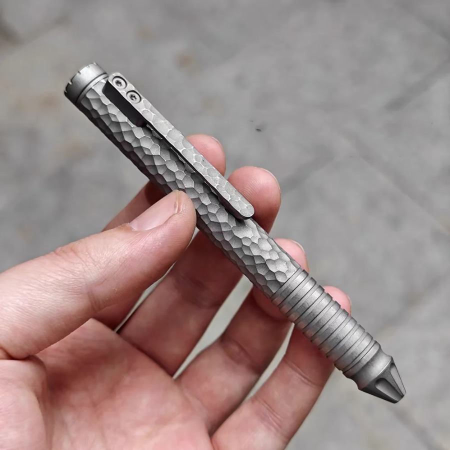 Edc Every Day Carry おもちゃ - قلم من سبائك التيتانيوم TC4 للاستخدام