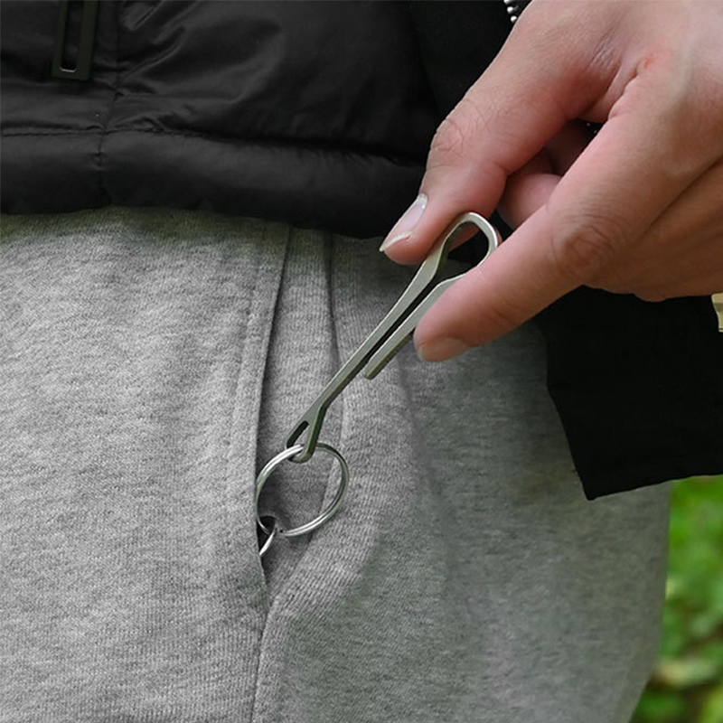 Edc Carry Clip - 73 مللي متر طويل ناعم بسيط