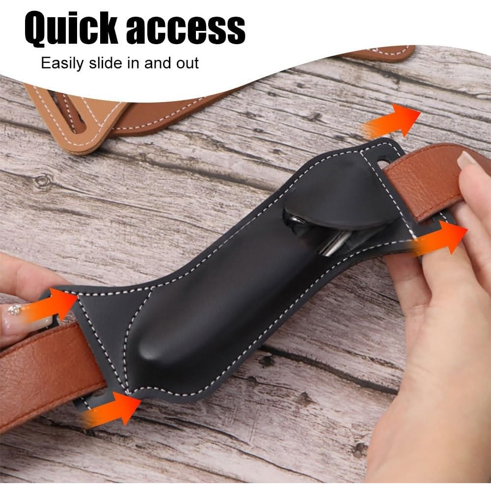 جراب سكين تكتيكي للتعليق على ا - مراجعة Leather Edc. Carry Pouch وسعره
