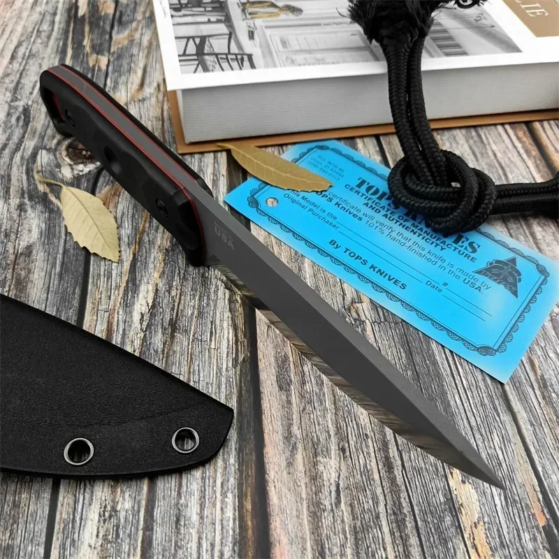 سكين نجاة محمول بشفرة ثابتة من - مراجعة Edc Every Day Carry おもちゃ وسعره
