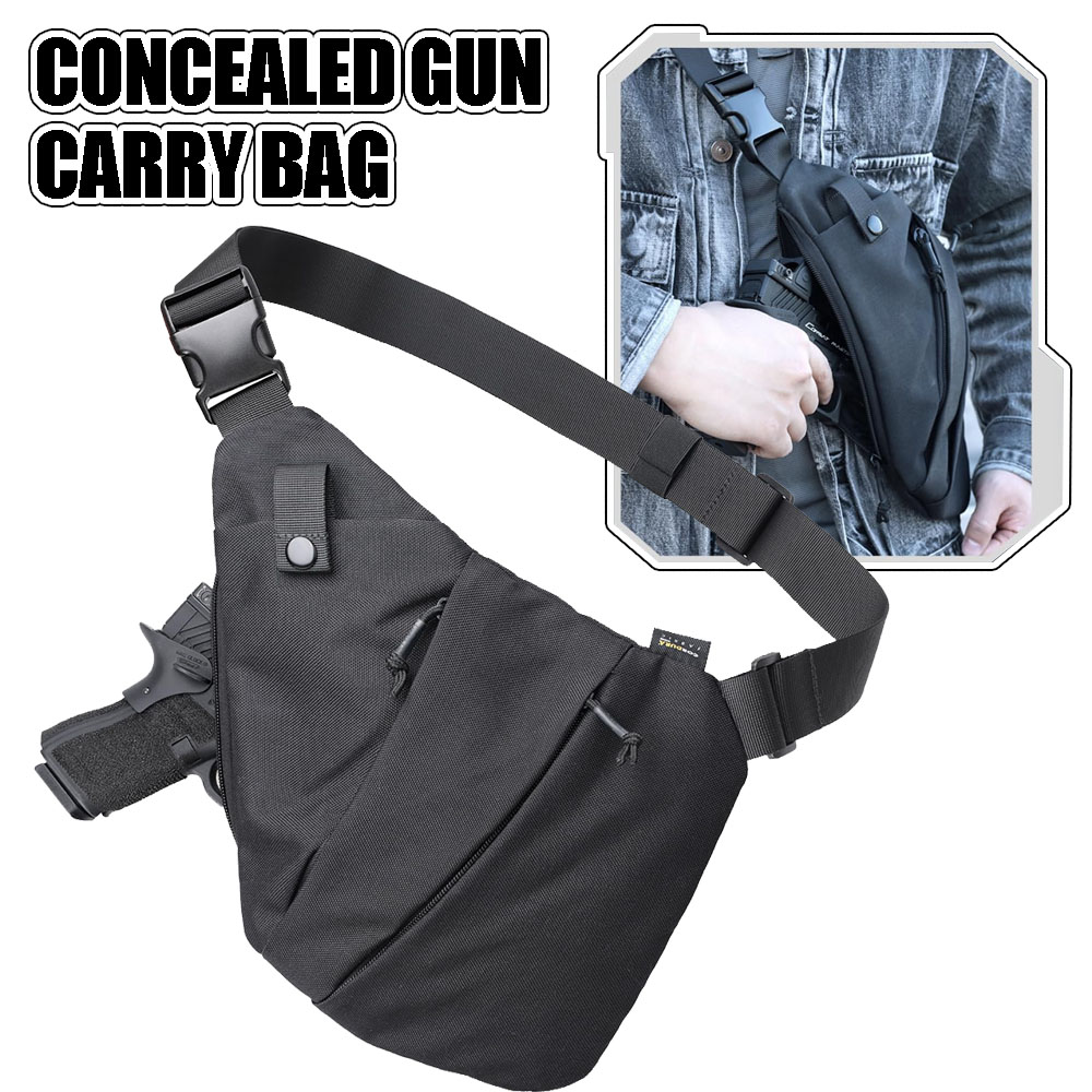 حقيبة حمل بندقية تكتيكية مخفية - مراجعة Edc Concealed Carry Bag وسعره