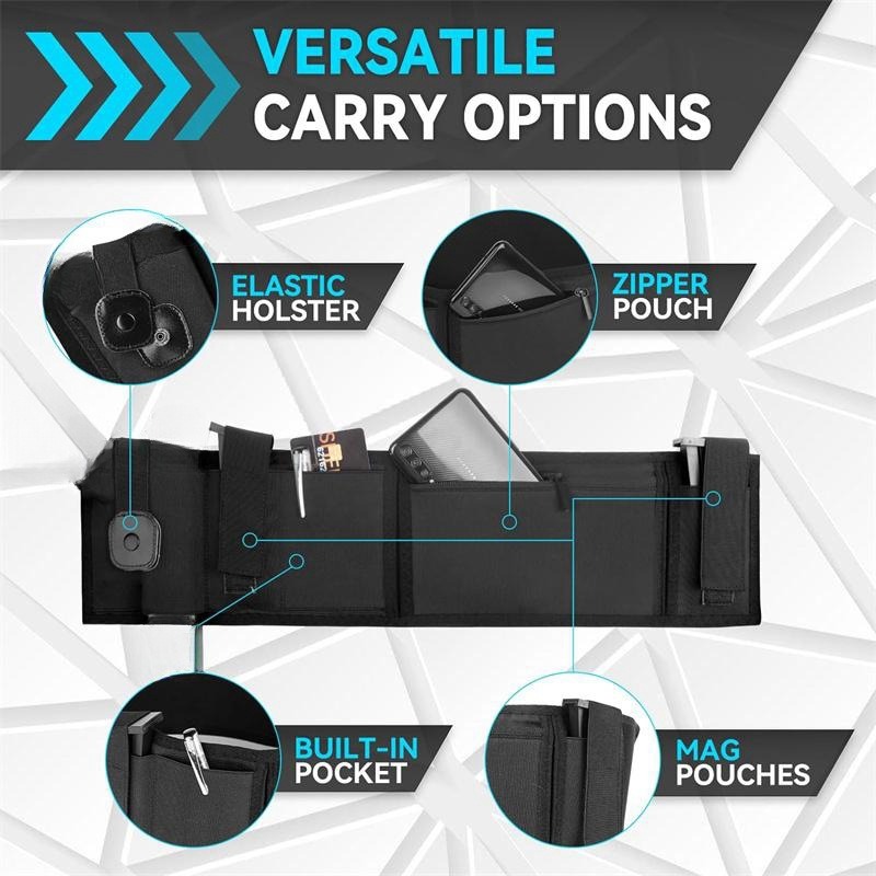 حزام بطن بندقية الحافظة أخفى ح - مراجعة Edc Concealed Carry Holster وسعره