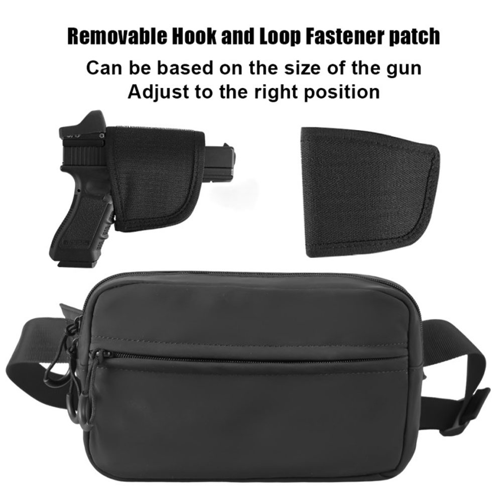 حقيبة خصر تكتيكية مخفية للحمل  - مراجعة Edc Concealed Carry Bag وسعره