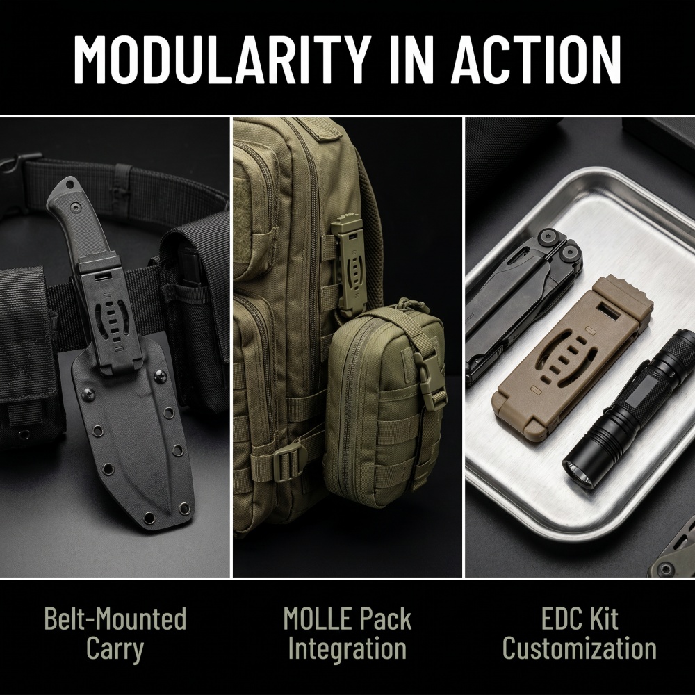حافظة سكين كيدكس قابلة للتخصيص - مراجعة Edc Carry Clip وسعره