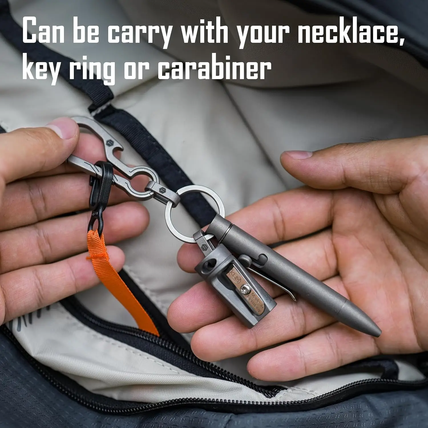 قلم كي يونيتي KP05SW بآلية الب - مراجعة Edc Carry Clip وسعره