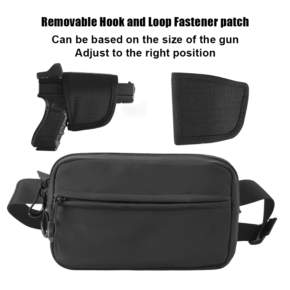 التكتيكية حقيبة كروسبودي مسدس  - مراجعة Edc Concealed Carry Bag وسعره