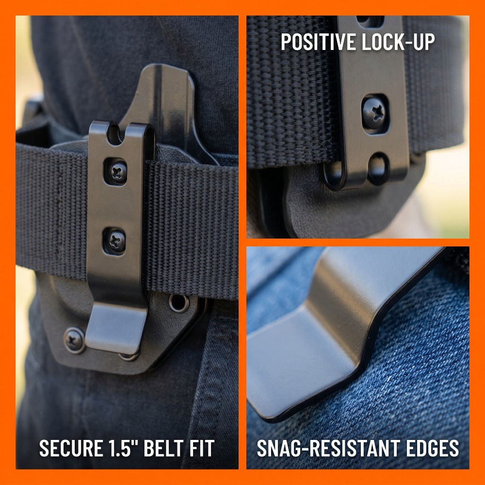 مجموعة براغي بديلة لمشبك الجيب - مراجعة Edc Carry Clip وسعره