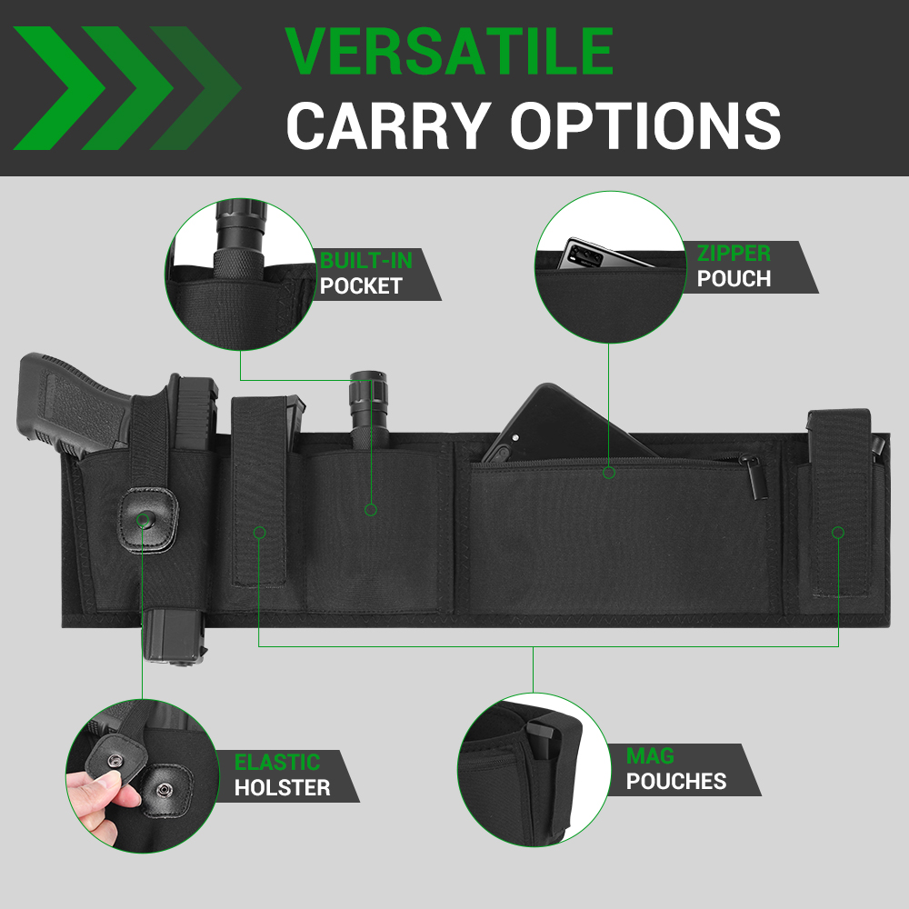 حافظة مسدس للخصر، حافظة مسدس م - مراجعة Edc Concealed Carry Holster وسعره