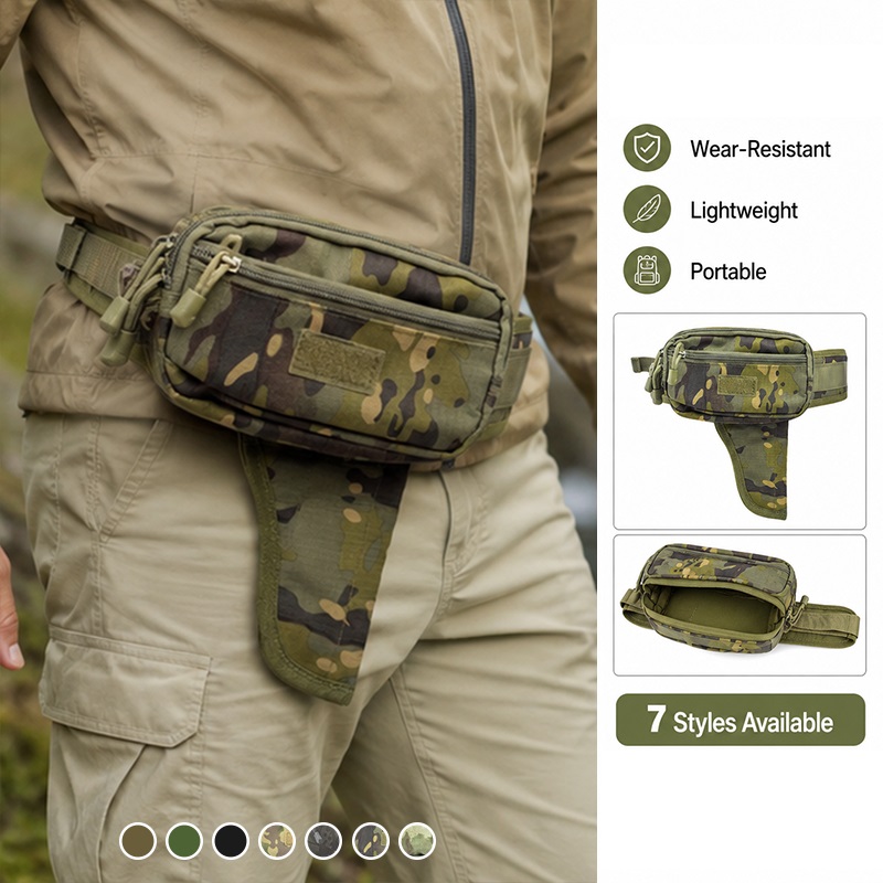حقيبة خصر متعددة الوظائف من ال - مراجعة Edc Concealed Carry Bag وسعره