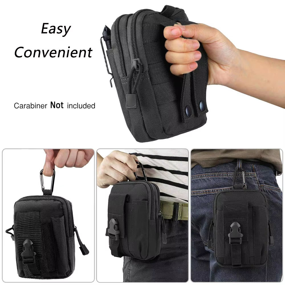 حقيبة خصر تكتيكية متعددة الوظا - مراجعة Edc Carry Box وسعره
